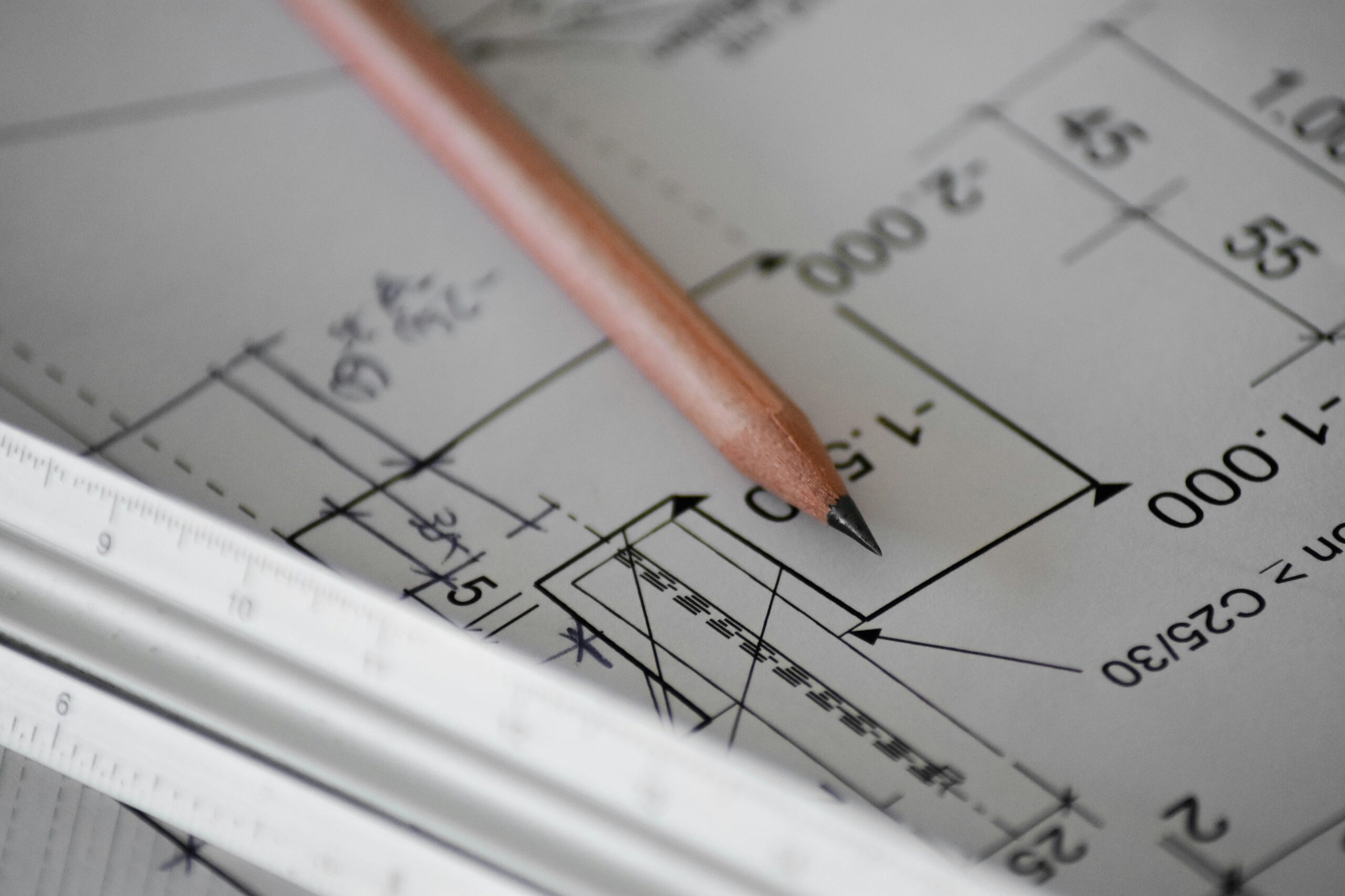 Planos técnicos de arquitectura para la tramitación de licencias municipales